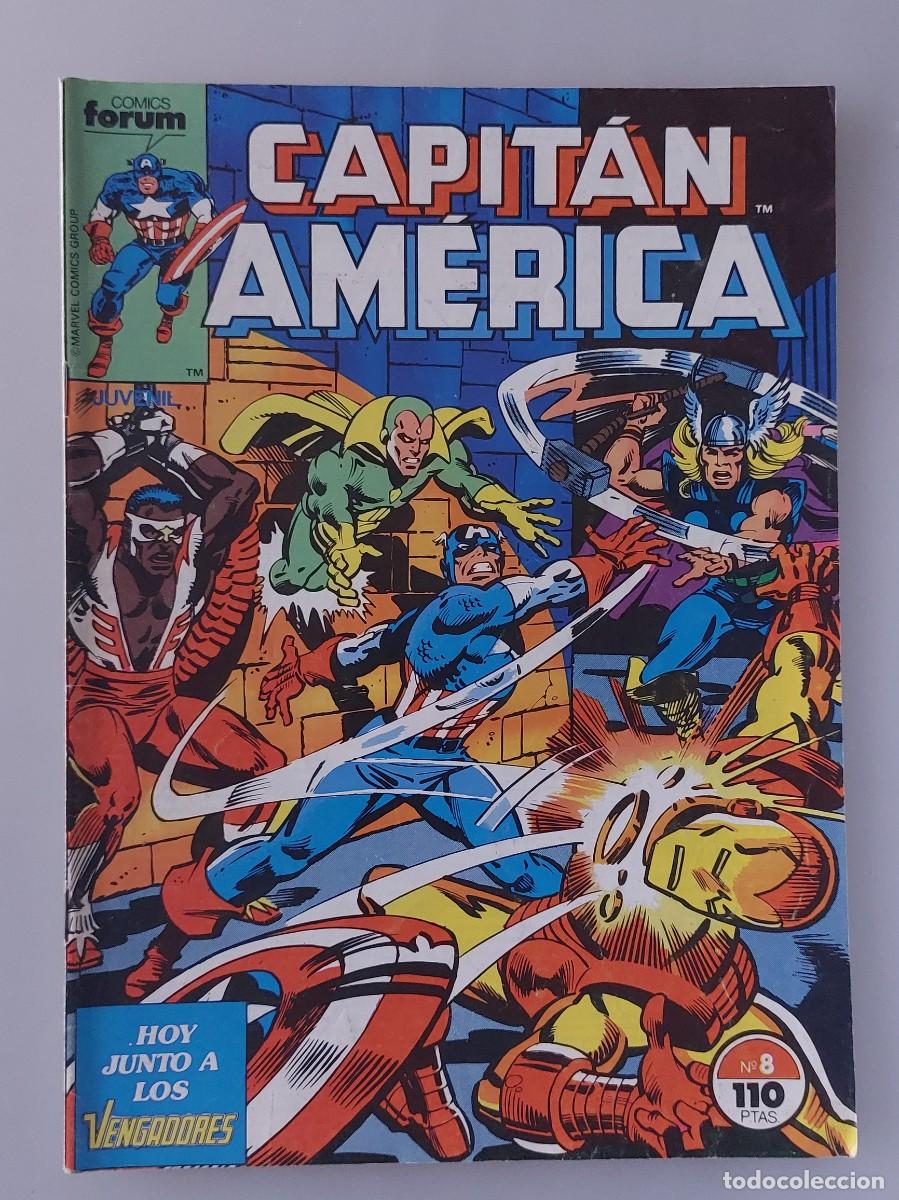 C&oacute;mics: Capit&aacute;n Am&eacute;rica Vol. 1, n.&ordm; 8 - Forum (1985) - Foto 1
