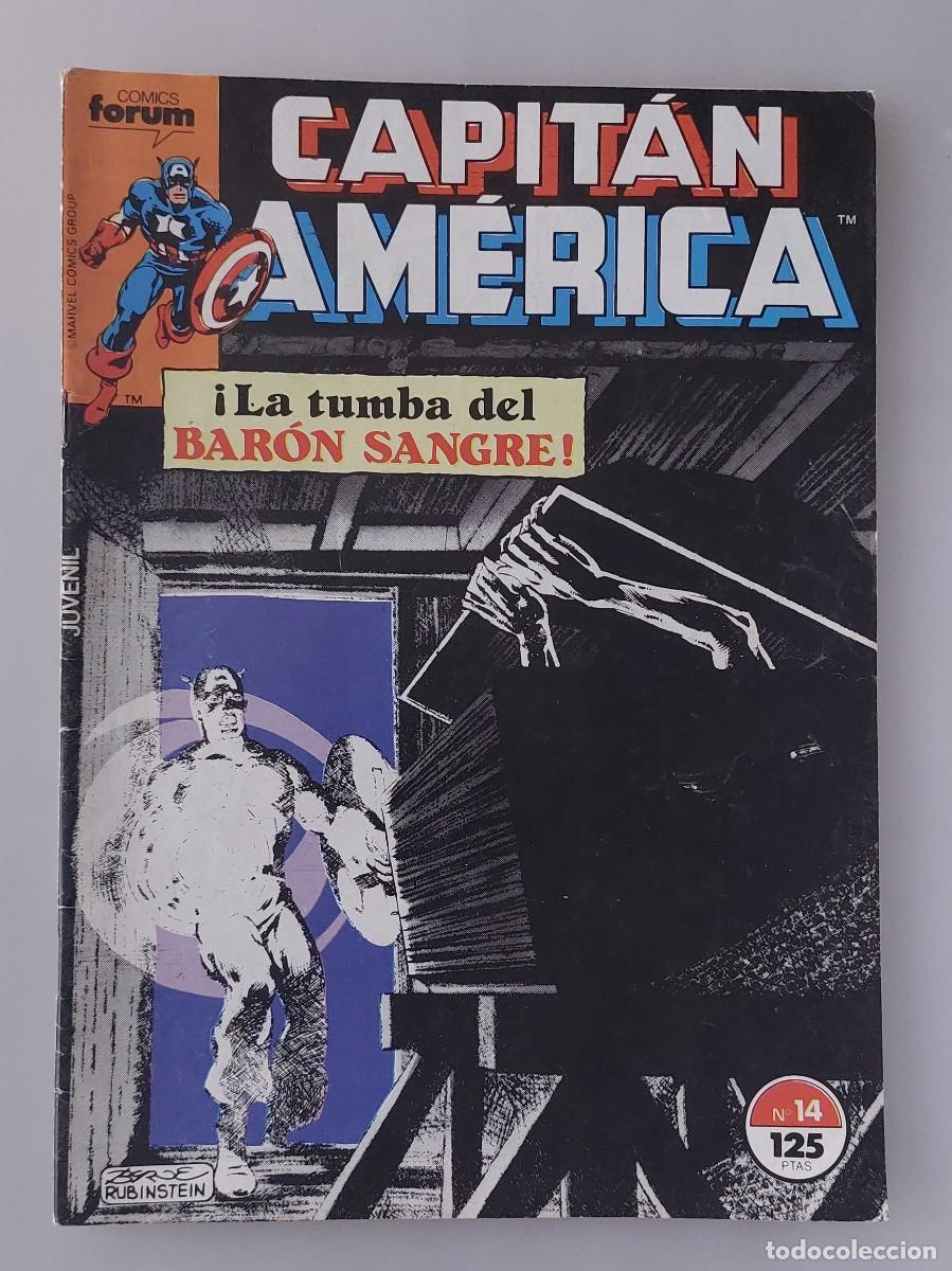C&oacute;mics: Capit&aacute;n Am&eacute;rica Vol. 1, n.&ordm; 14 - Forum (1986) - Foto 1