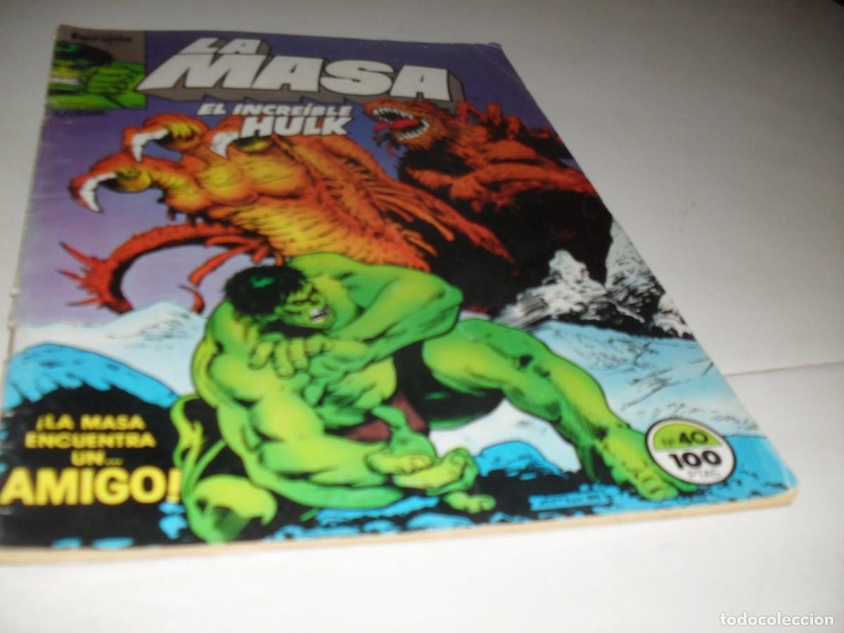 C&oacute;mics: LA MASA (HULK)N&ordm; 40,CON POSTER,(DE 49).FORUM,1983 - Foto 1
