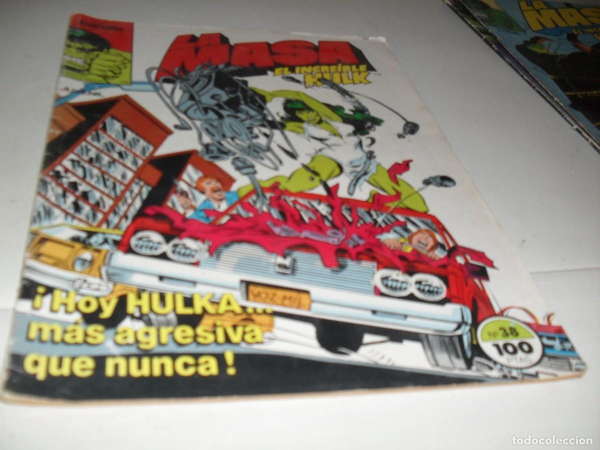 C&oacute;mics: LA MASA (HULK)N&ordm; 38 CON HULKA EN PORTADA Y DE COMPLEMENTO,(DE 49).FORUM,1983 - Foto 1