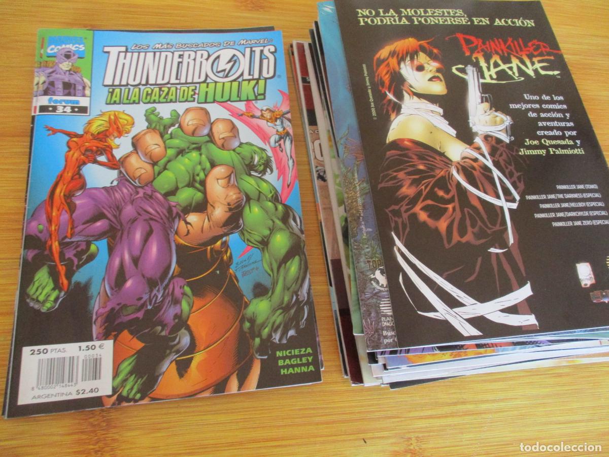 C&oacute;mics: MARVEL, COMICS-THUNDERBOLTS DEL N&ordm;. 1 AL 40- LOTE COMPLETO -FORUM - Foto 2