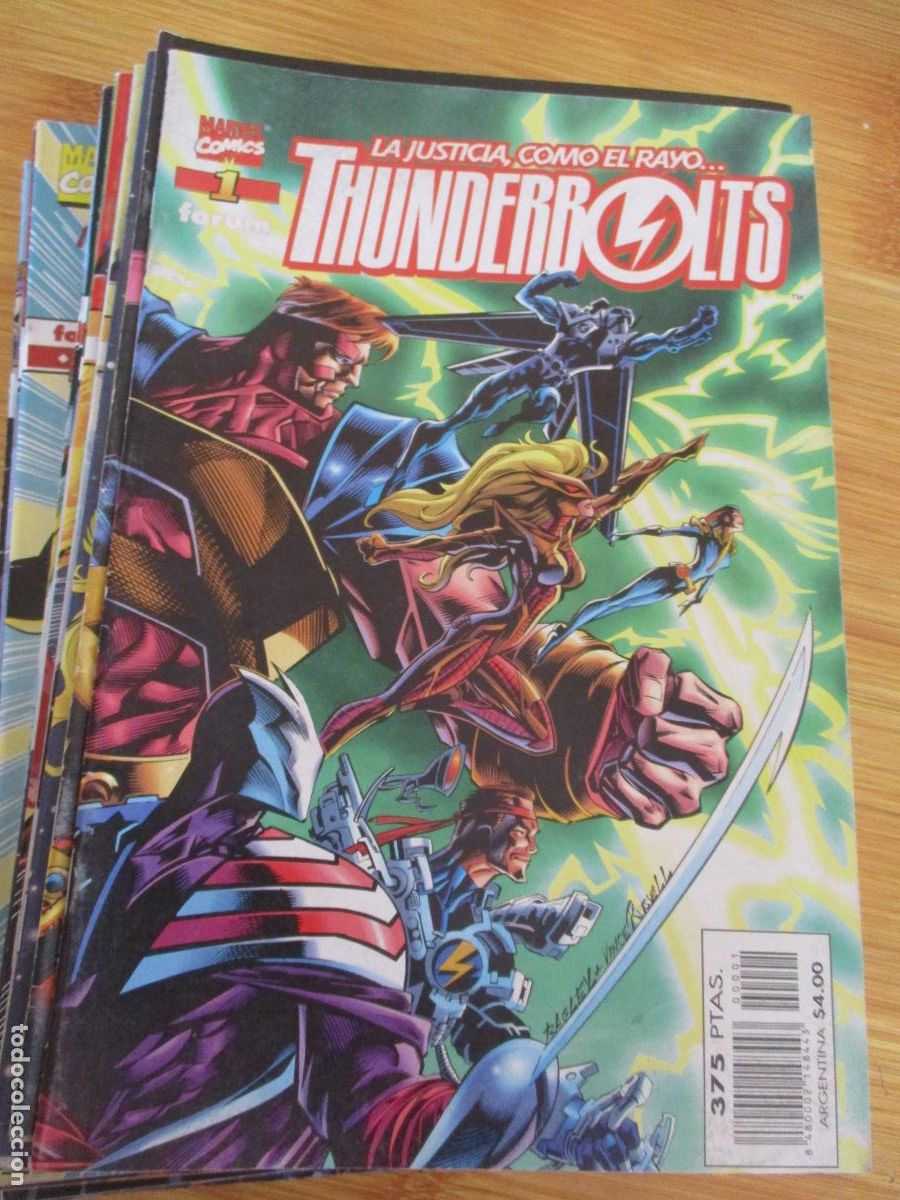 C&oacute;mics: MARVEL, COMICS-THUNDERBOLTS DEL N&ordm;. 1 AL 40- LOTE COMPLETO -FORUM - Foto 3