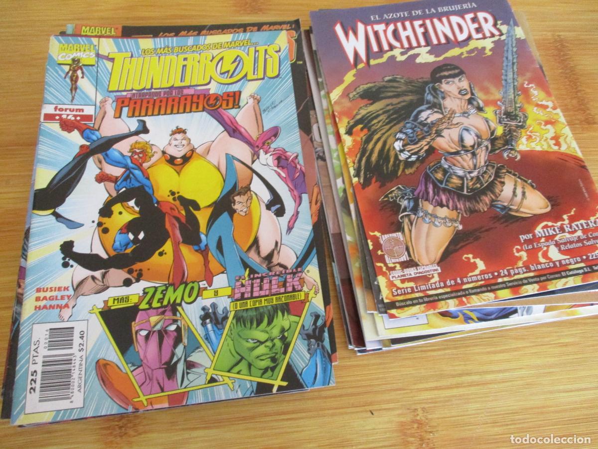 C&oacute;mics: MARVEL, COMICS-THUNDERBOLTS DEL N&ordm;. 1 AL 40- LOTE COMPLETO -FORUM - Foto 6