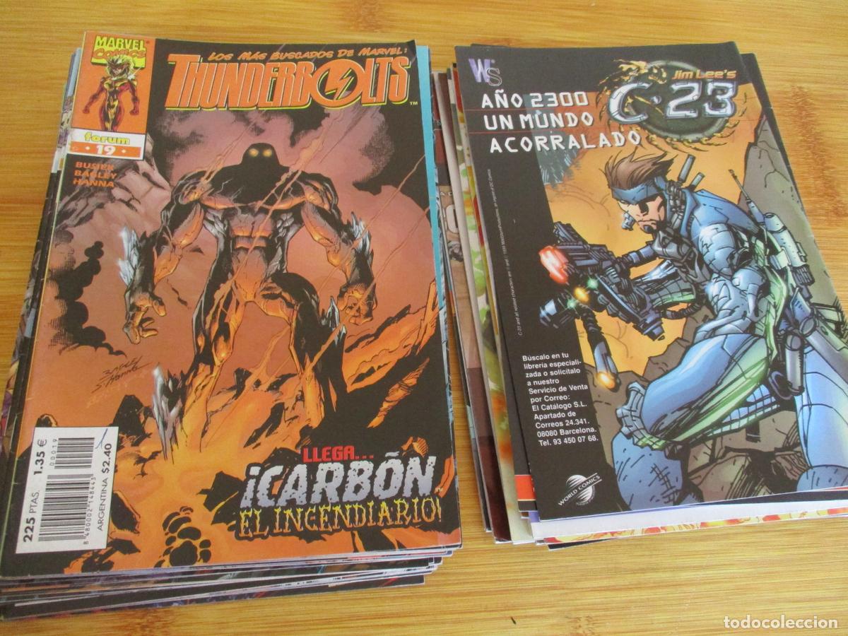C&oacute;mics: MARVEL, COMICS-THUNDERBOLTS DEL N&ordm;. 1 AL 40- LOTE COMPLETO -FORUM - Foto 7