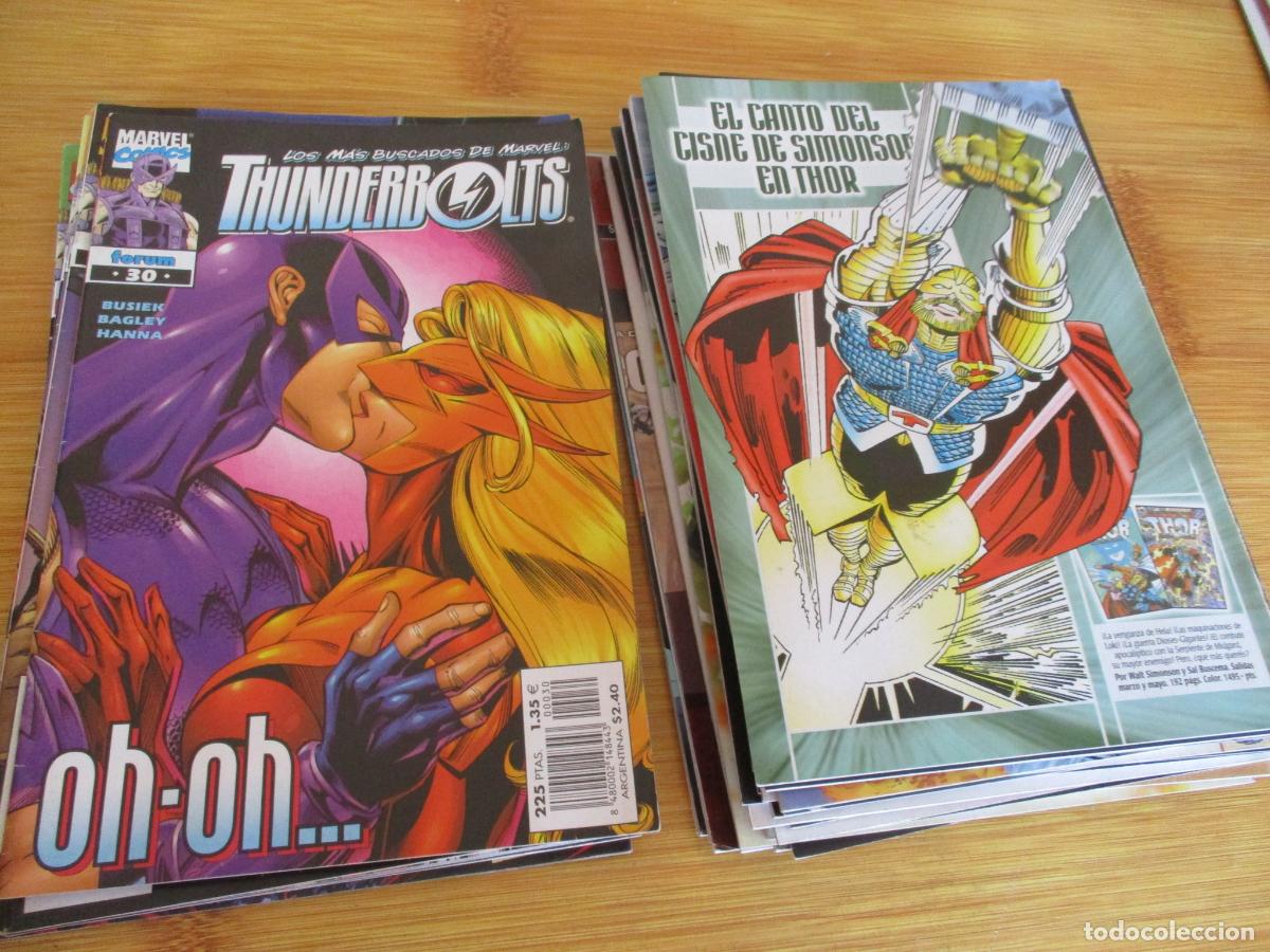 C&oacute;mics: MARVEL, COMICS-THUNDERBOLTS DEL N&ordm;. 1 AL 40- LOTE COMPLETO -FORUM - Foto 11