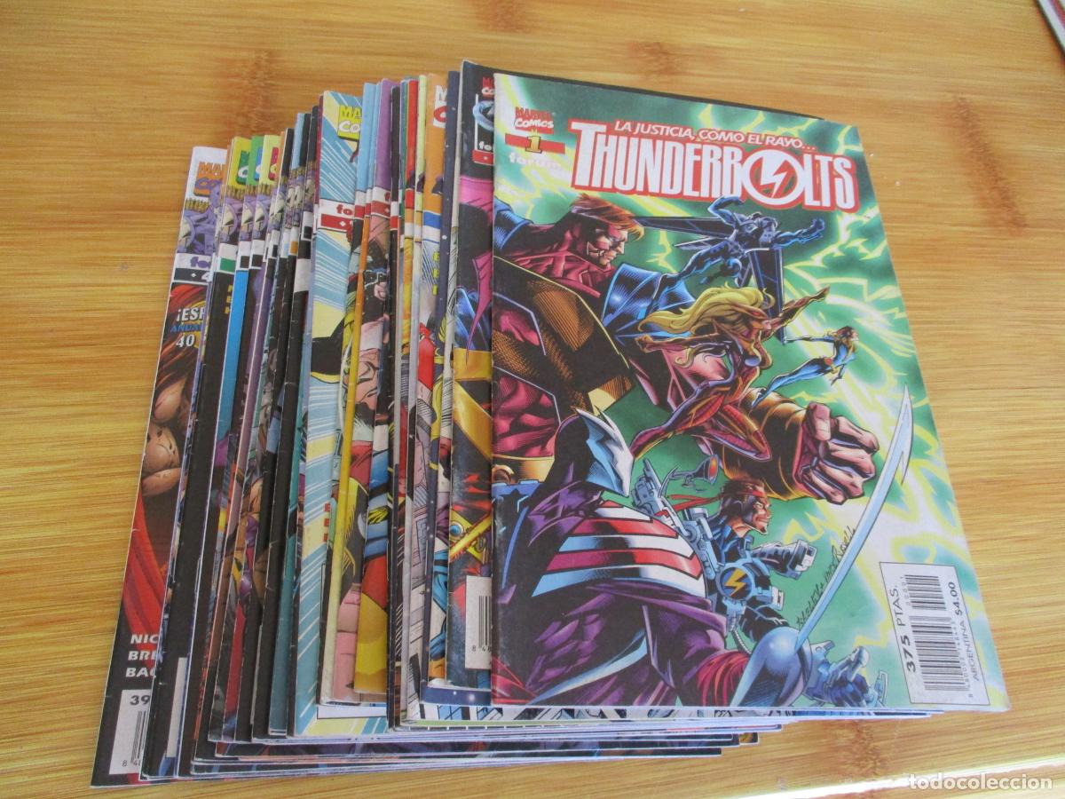 C&oacute;mics: MARVEL, COMICS-THUNDERBOLTS DEL N&ordm;. 1 AL 40- LOTE COMPLETO -FORUM - Foto 1