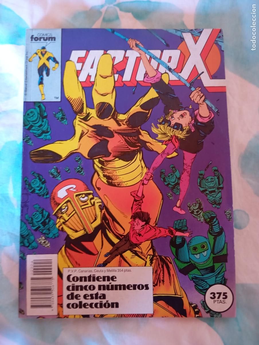 C&oacute;mics: FACTOR X RETAPADO FORUM 16 A 20 SIN LEER - Foto 2