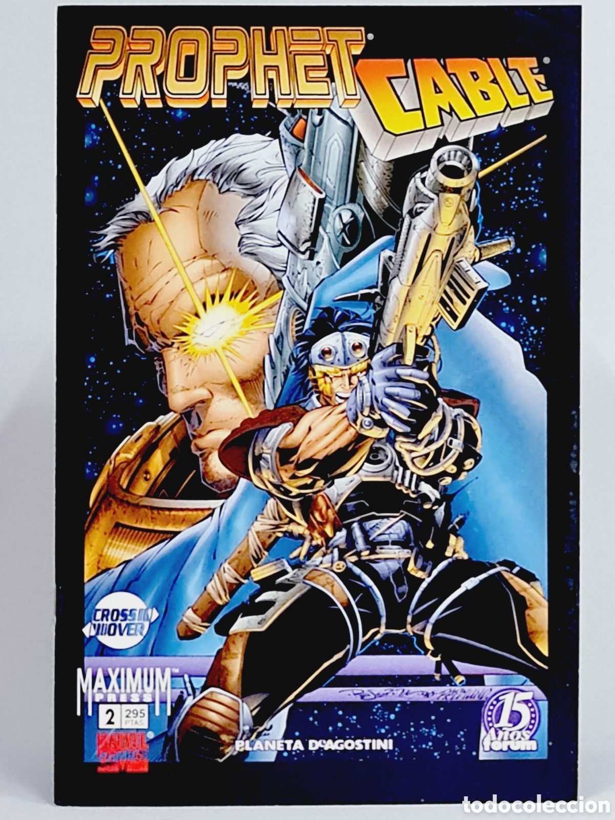 C&oacute;mics: C&Oacute;MIC EXCELENTE PROPHET CABLE 2 CROSSOVER PLANETA DEAGOSTINI FORUM MARVEL GRAPA - Foto 1