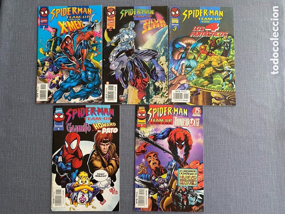 C&oacute;mics: Spiderman Team-Up (1996-1998) Casi completa - Foto 1