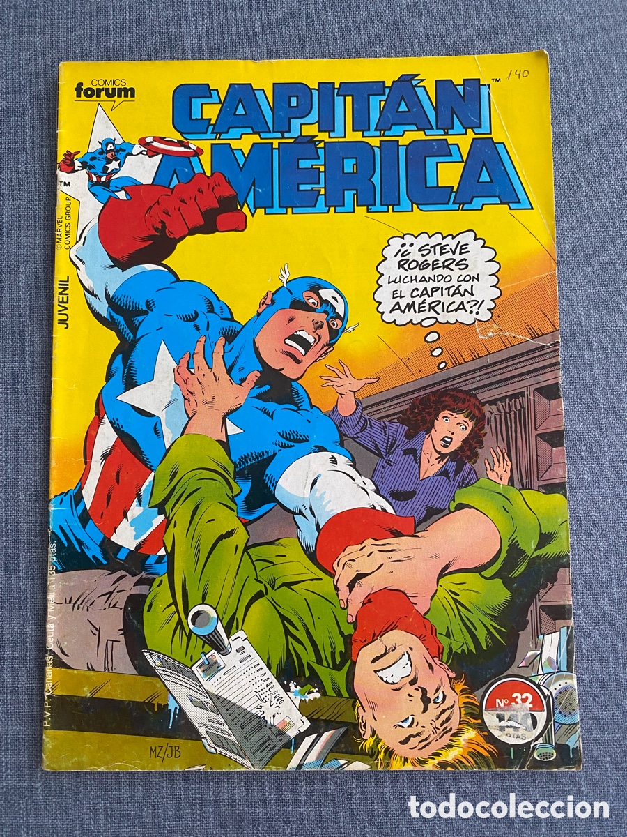 C&oacute;mics: CAPIT&Aacute;N AM&Eacute;RICA vol.1 n&ordm; 32 - Forum - Foto 1
