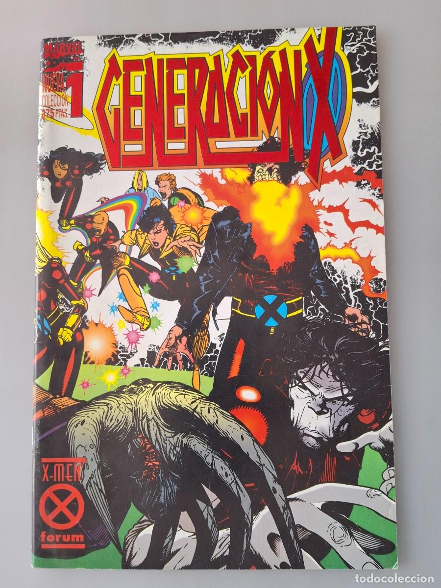 C&oacute;mics: Generaci&oacute;n-X Vol. 1 - COMPLETA - 4 n&uacute;meros (Forum, 1995) - Foto 1