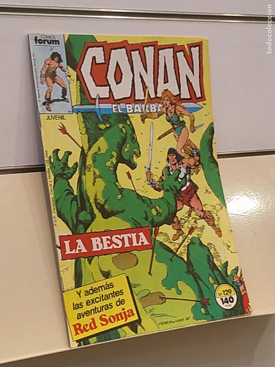 C&oacute;mics: CONAN EL BARBARO VOL. 1 N&ordm; 129 - FORUM - Foto 1