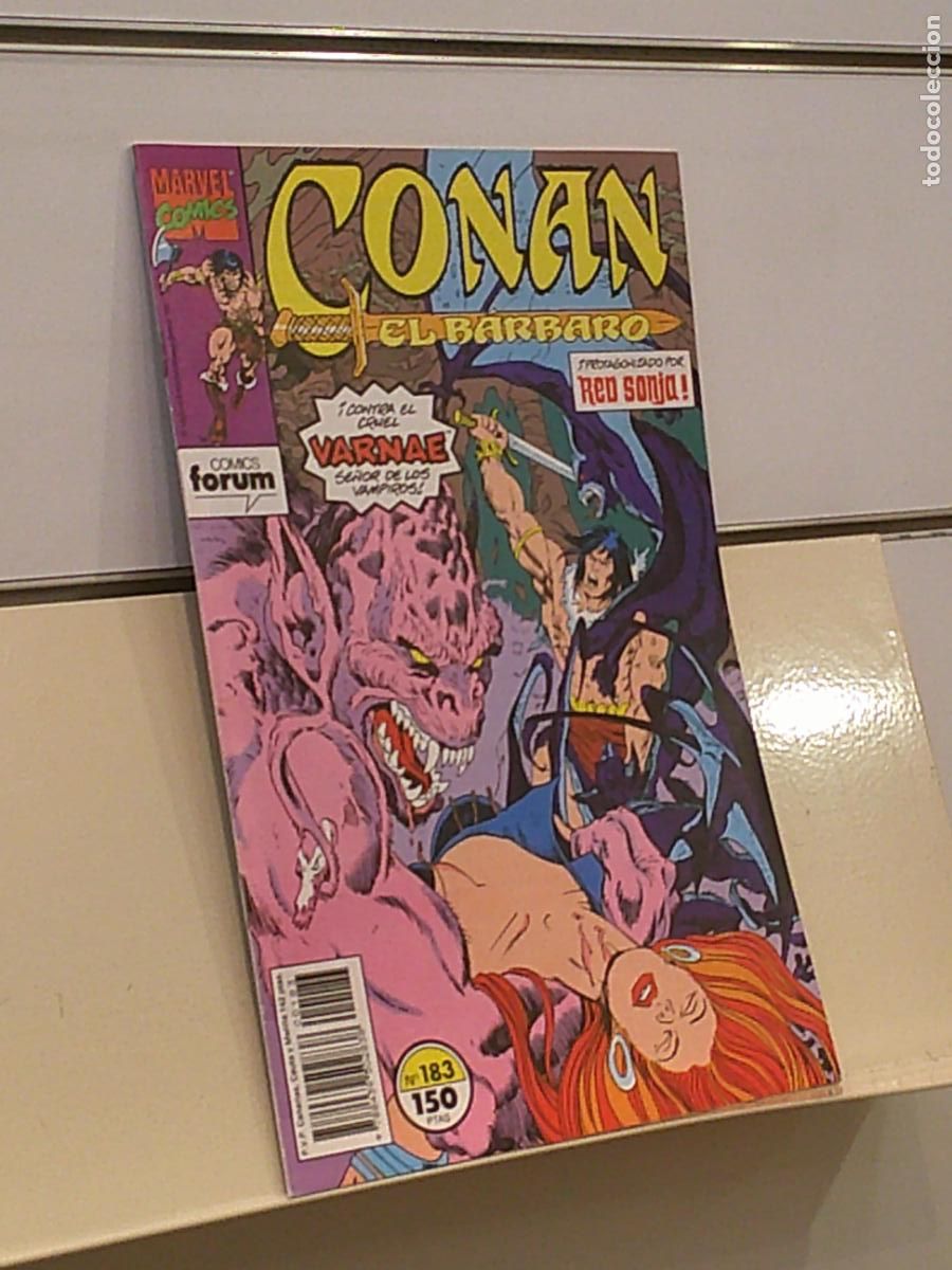 C&oacute;mics: CONAN EL BARBARO VOL. 1 N&ordm; 183 MARVEL - FORUM - Foto 1