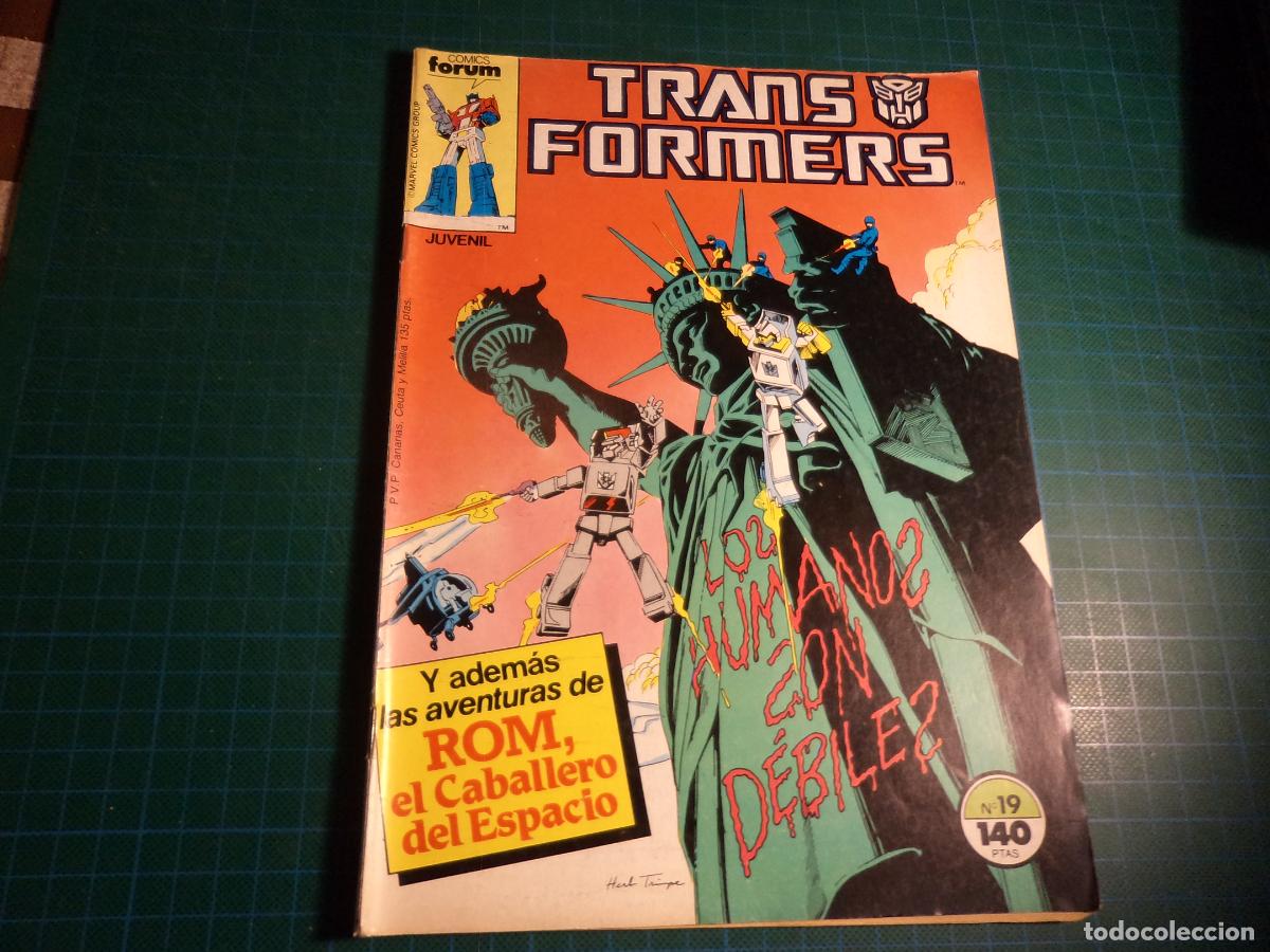 C&oacute;mics: Transformers. N&ordm; 19. Forum. (Ref. 12-B) - Foto 1