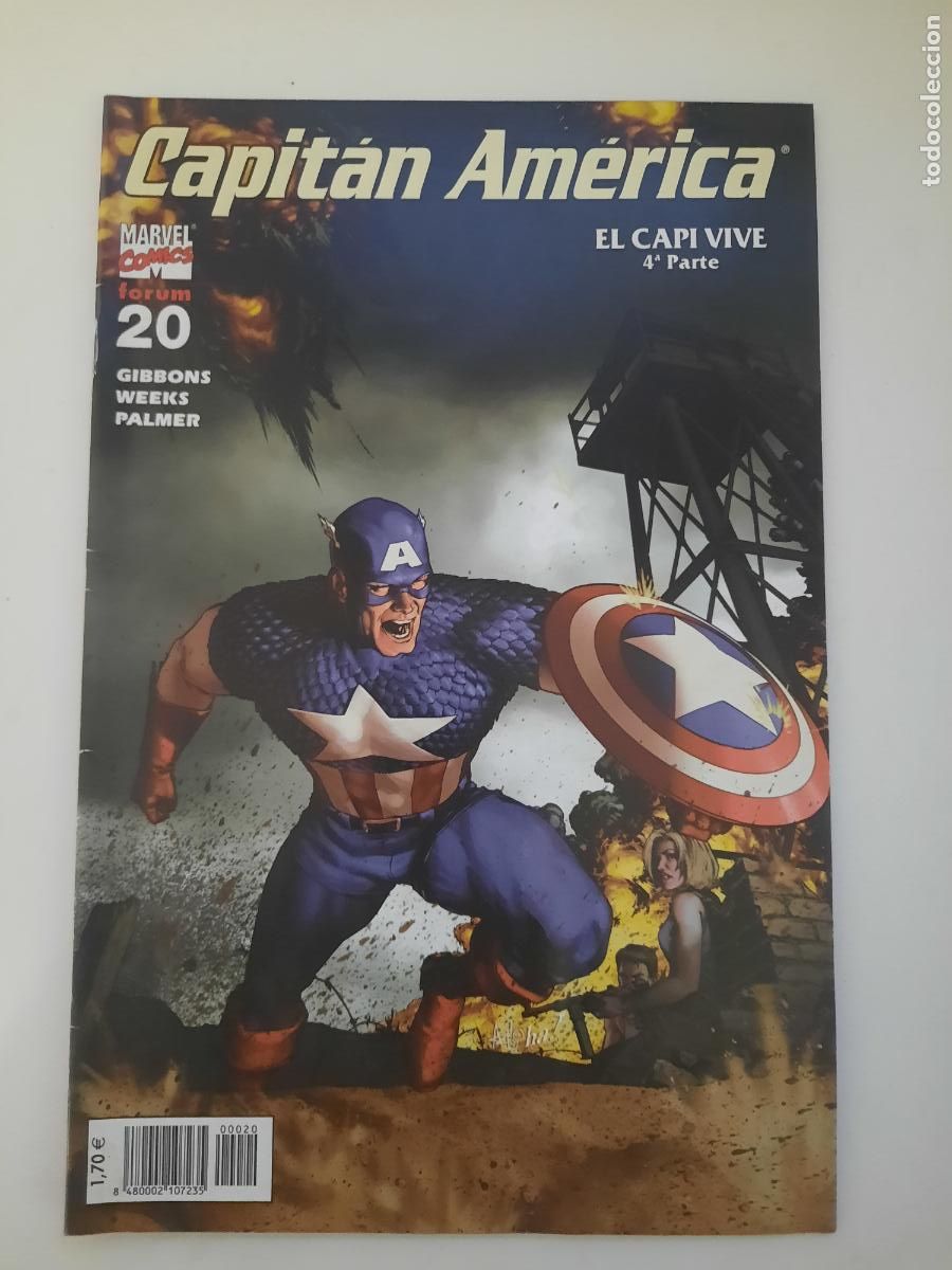 C&oacute;mics: CAPIT&Aacute;N AM&Eacute;RICA N&ordm; 20 ED. FORUM - Foto 1