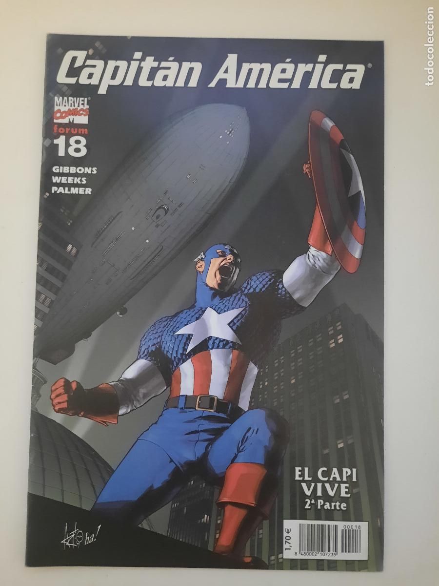C&oacute;mics: CAPIT&Aacute;N AM&Eacute;RICA N&ordm; 18 ED. FORUM - Foto 1