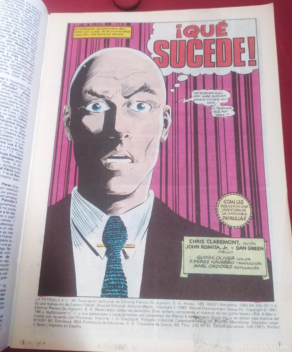 C&oacute;mics: La patrulla X 48 forum 1987 - Foto 2