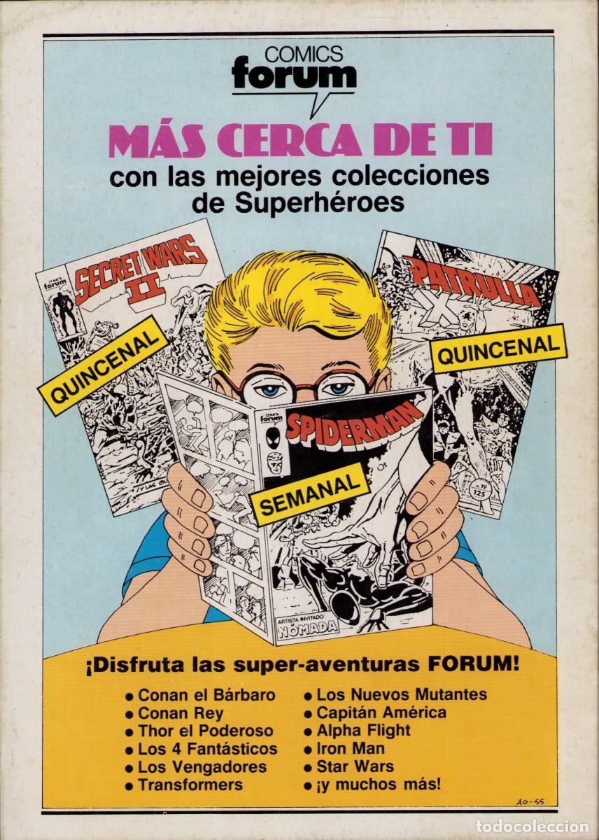 C&oacute;mics: Spiderman Vol. 1 N&ordm; 102 - C&oacute;mics Forum 1986 - Foto 5