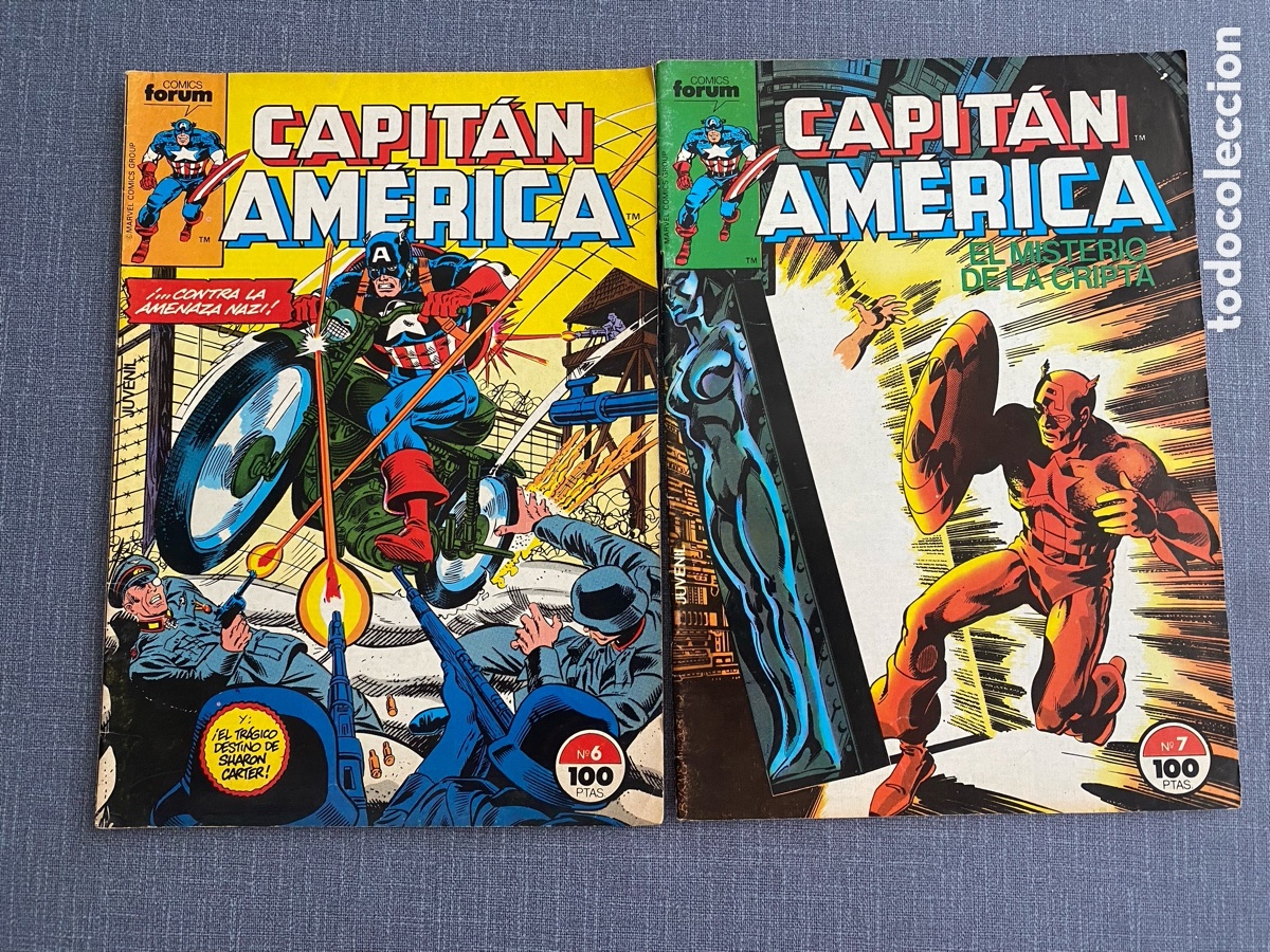 C&oacute;mics: CAPIT&Aacute;N AM&Eacute;RICA vol.1 n&ordm; 6 y 7- Forum - Foto 1
