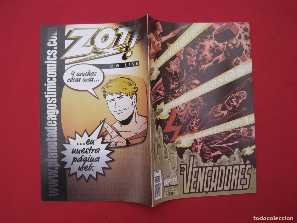 C&oacute;mics: LOS VENGADORES - VOL. 3 - N&ordm; 53 - FORUM. - Foto 2