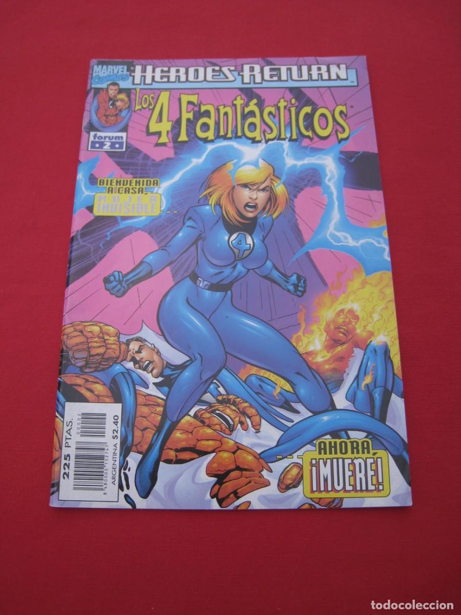 C&oacute;mics: LOS 4 FANTASTICOS - HEROES RETURN - VOL.3 - N&ordm; 2 - FORUM. - Foto 1