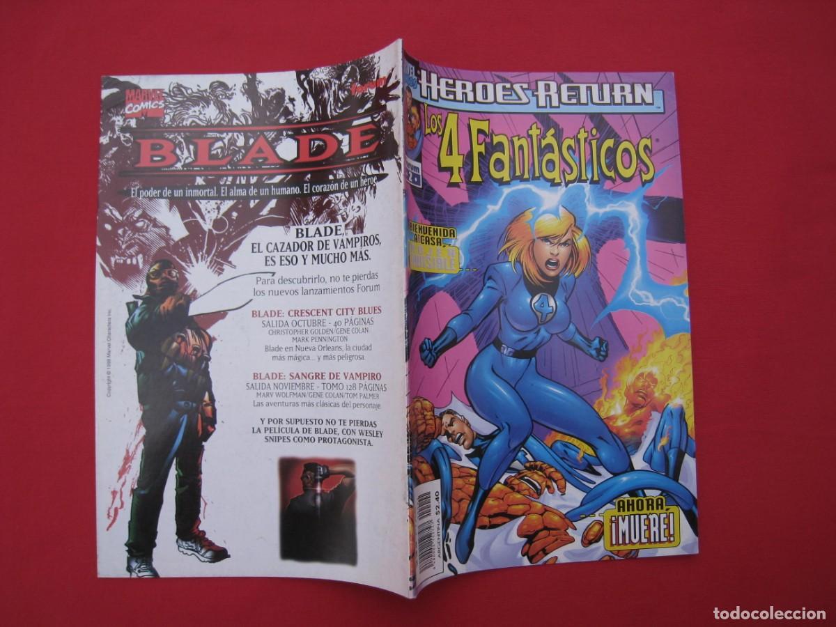 C&oacute;mics: LOS 4 FANTASTICOS - HEROES RETURN - VOL.3 - N&ordm; 2 - FORUM. - Foto 2