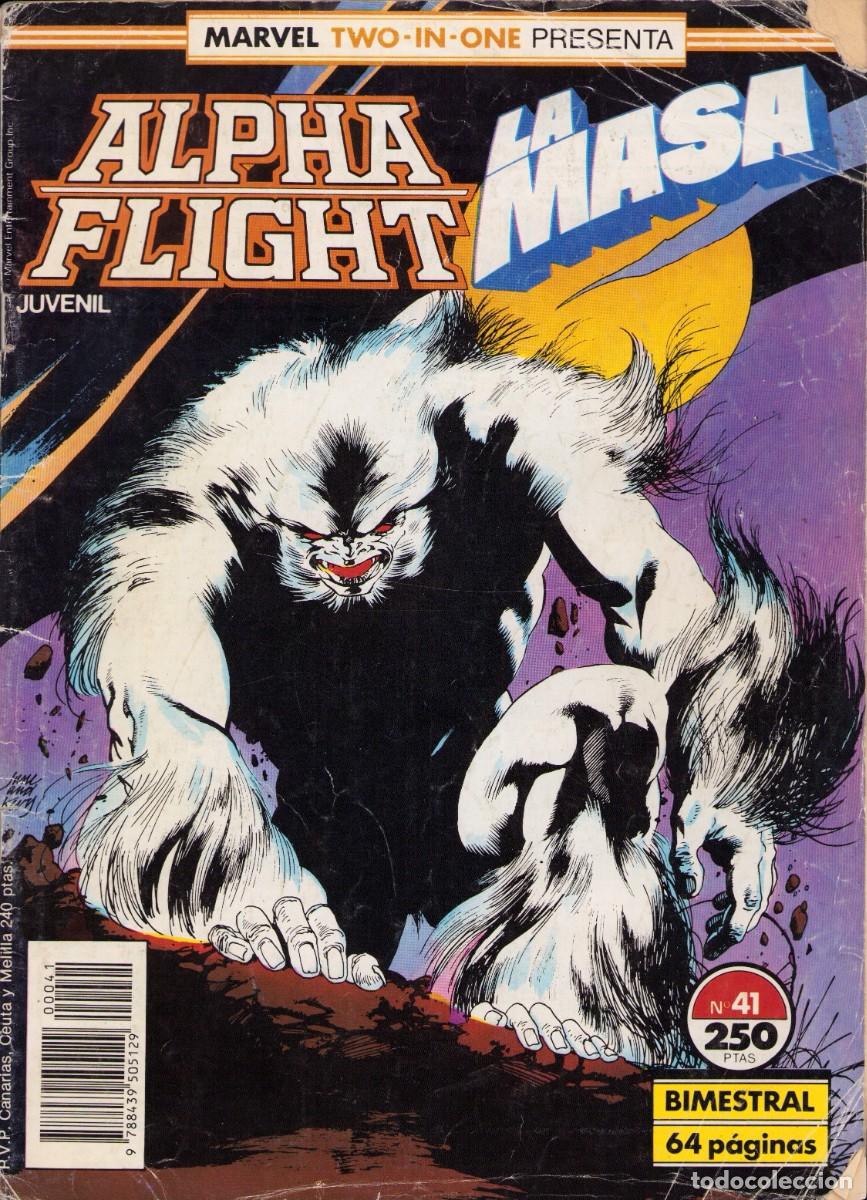 C&oacute;mics: Marvel Two-In-One N&ordm; 41 Presenta: Alpha Flight y La Masa - Comics Forum 1989 - Foto 1