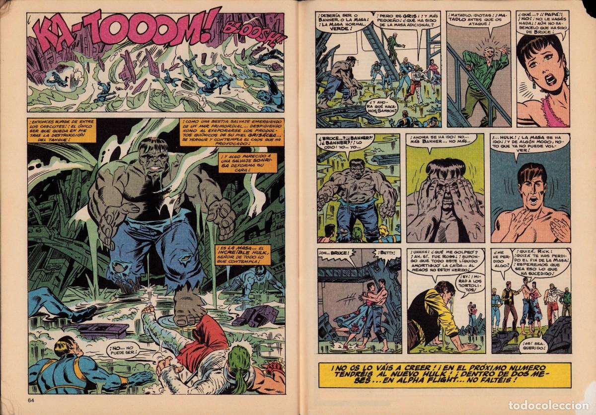 C&oacute;mics: Marvel Two-In-One N&ordm; 41 Presenta: Alpha Flight y La Masa - Comics Forum 1989 - Foto 7