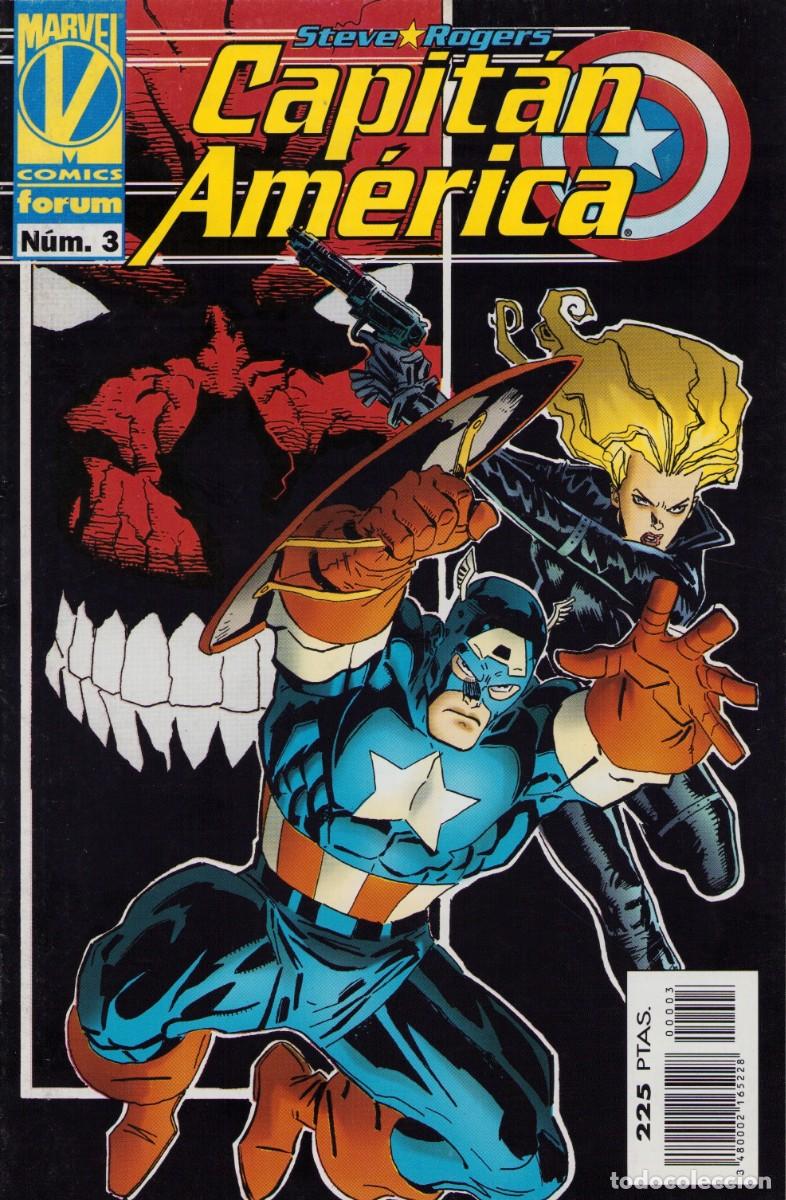 C&oacute;mics: Capit&aacute;n Am&eacute;rica Vol. III N&ordm; 3 - Comics Forum 1996 - Foto 1