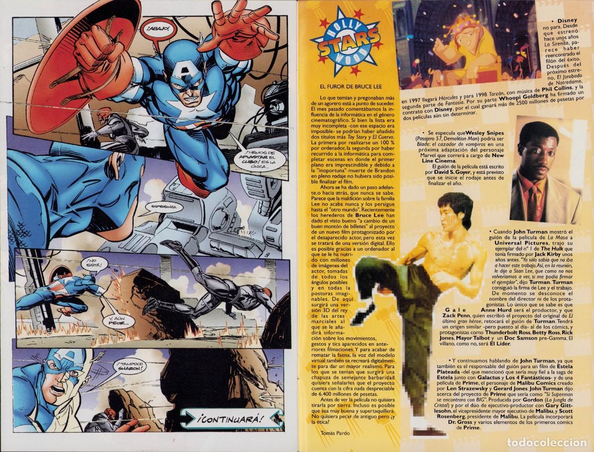 C&oacute;mics: Capit&aacute;n Am&eacute;rica Vol. III N&ordm; 3 - Comics Forum 1996 - Foto 5