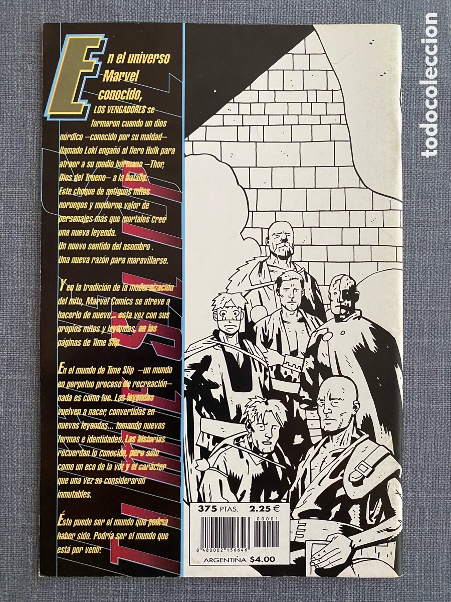 C&oacute;mics: La llegada de los Vengadores. Time slip (1999) - Foto 2