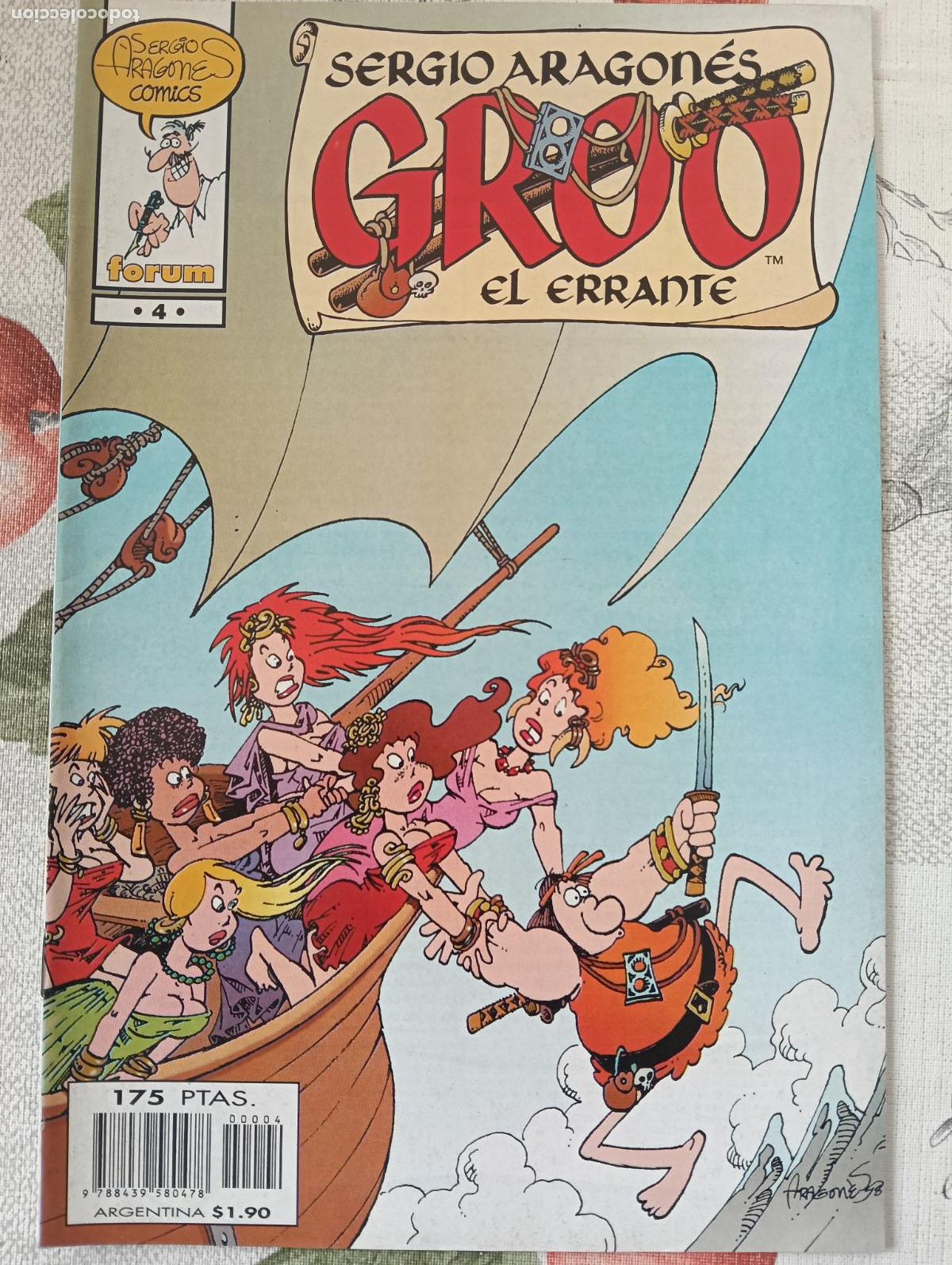C&oacute;mics: GROO EL ERRANTE. N&ordm; 4 FORUM - Foto 1
