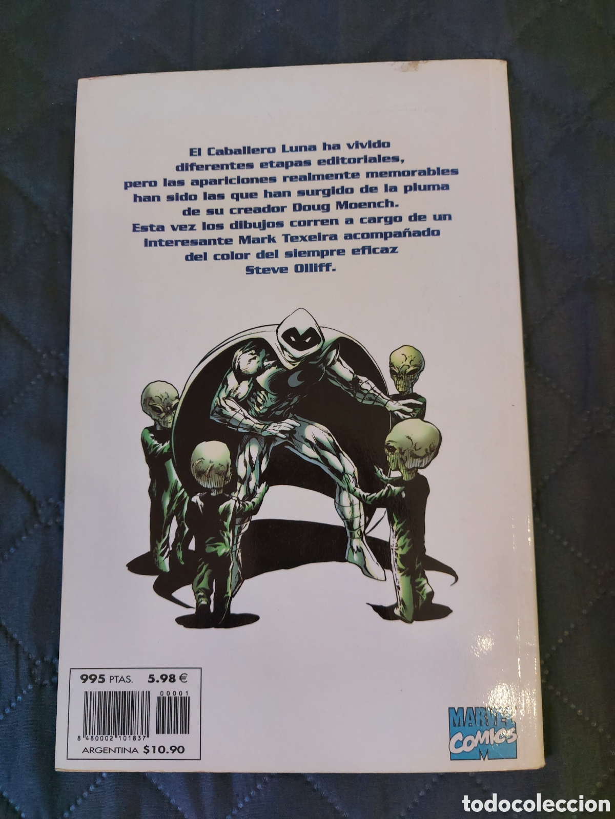 C&oacute;mics: CABALLERO LUNA - EXTRA&Ntilde;OS - FORUM, DOUG MOENCH-MARK TEXEIRA, MARVEL COMICS - Foto 2