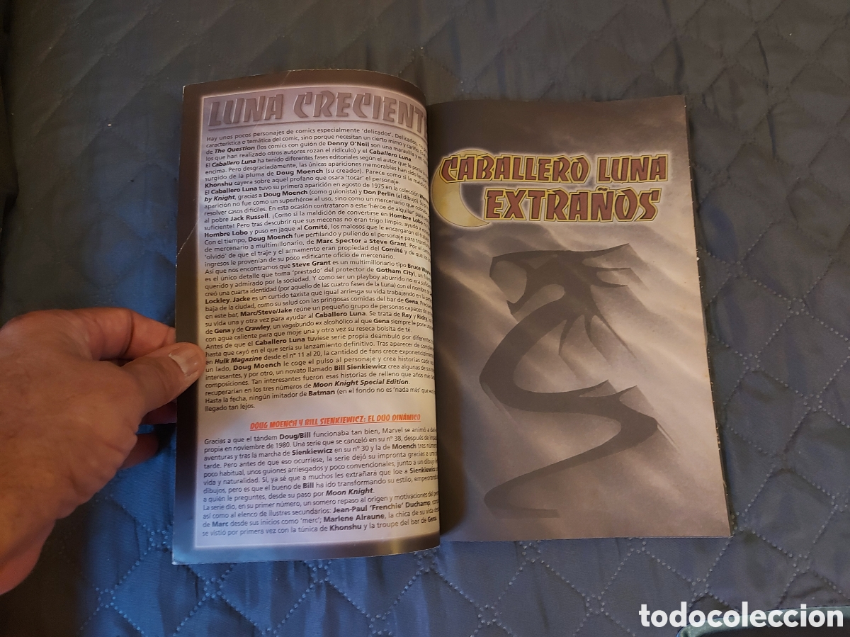 C&oacute;mics: CABALLERO LUNA - EXTRA&Ntilde;OS - FORUM, DOUG MOENCH-MARK TEXEIRA, MARVEL COMICS - Foto 8
