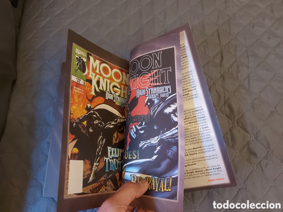 C&oacute;mics: CABALLERO LUNA - EXTRA&Ntilde;OS - FORUM, DOUG MOENCH-MARK TEXEIRA, MARVEL COMICS - Foto 13