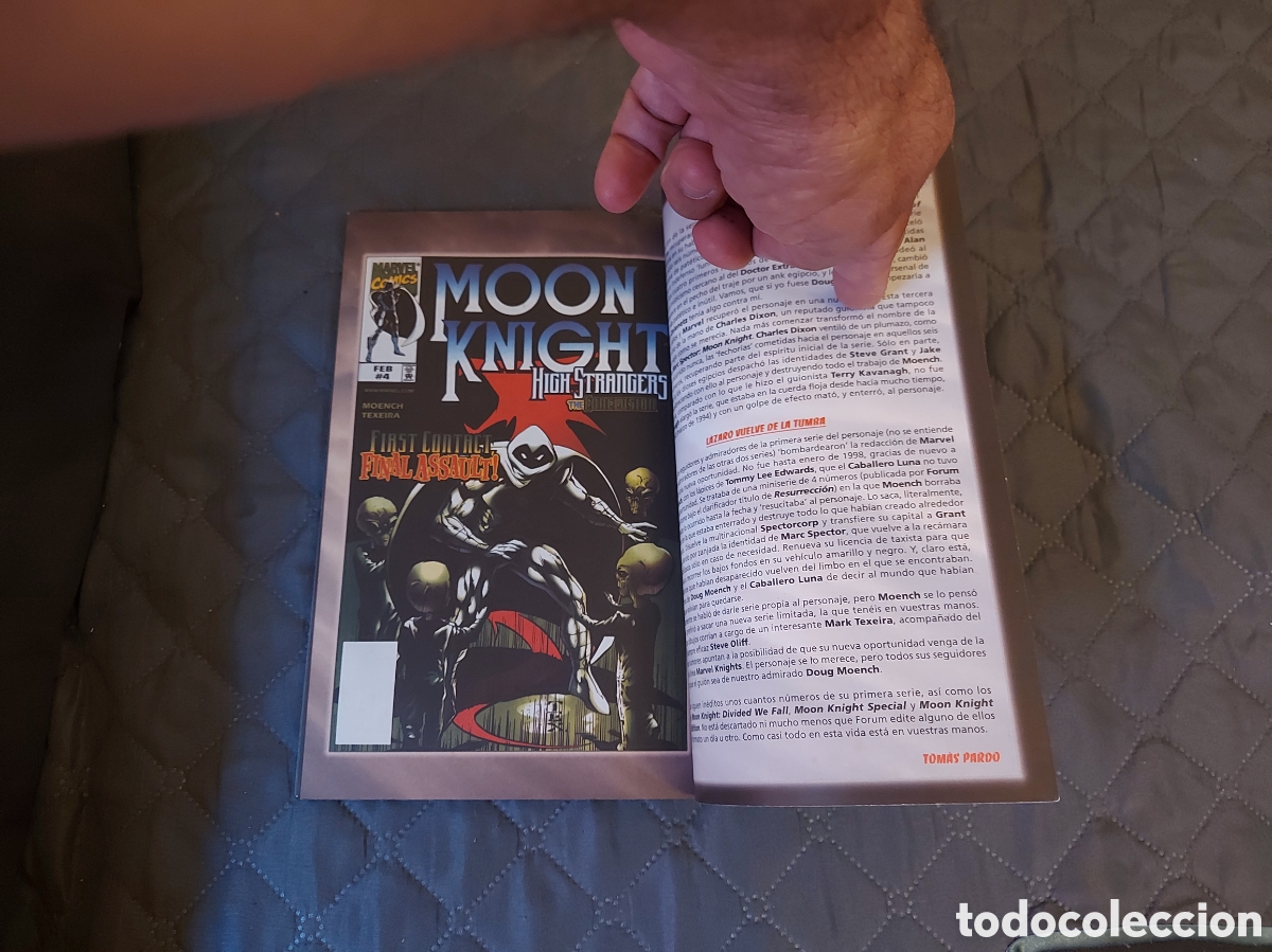 C&oacute;mics: CABALLERO LUNA - EXTRA&Ntilde;OS - FORUM, DOUG MOENCH-MARK TEXEIRA, MARVEL COMICS - Foto 14