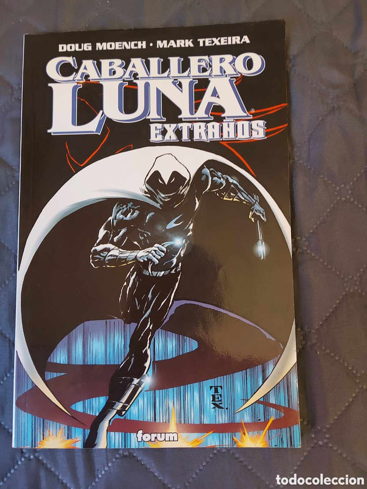 C&oacute;mics: CABALLERO LUNA - EXTRA&Ntilde;OS - FORUM, DOUG MOENCH-MARK TEXEIRA, MARVEL COMICS - Foto 1