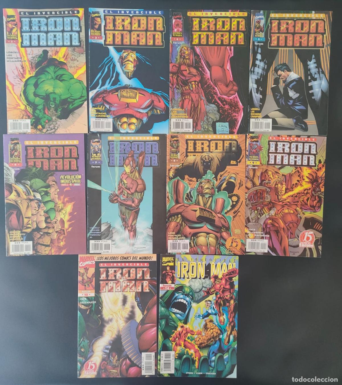 C&oacute;mics: EL INVENCIBLE IRON MAN NUMEROS DEL 2 AL 10,14 - Foto 1
