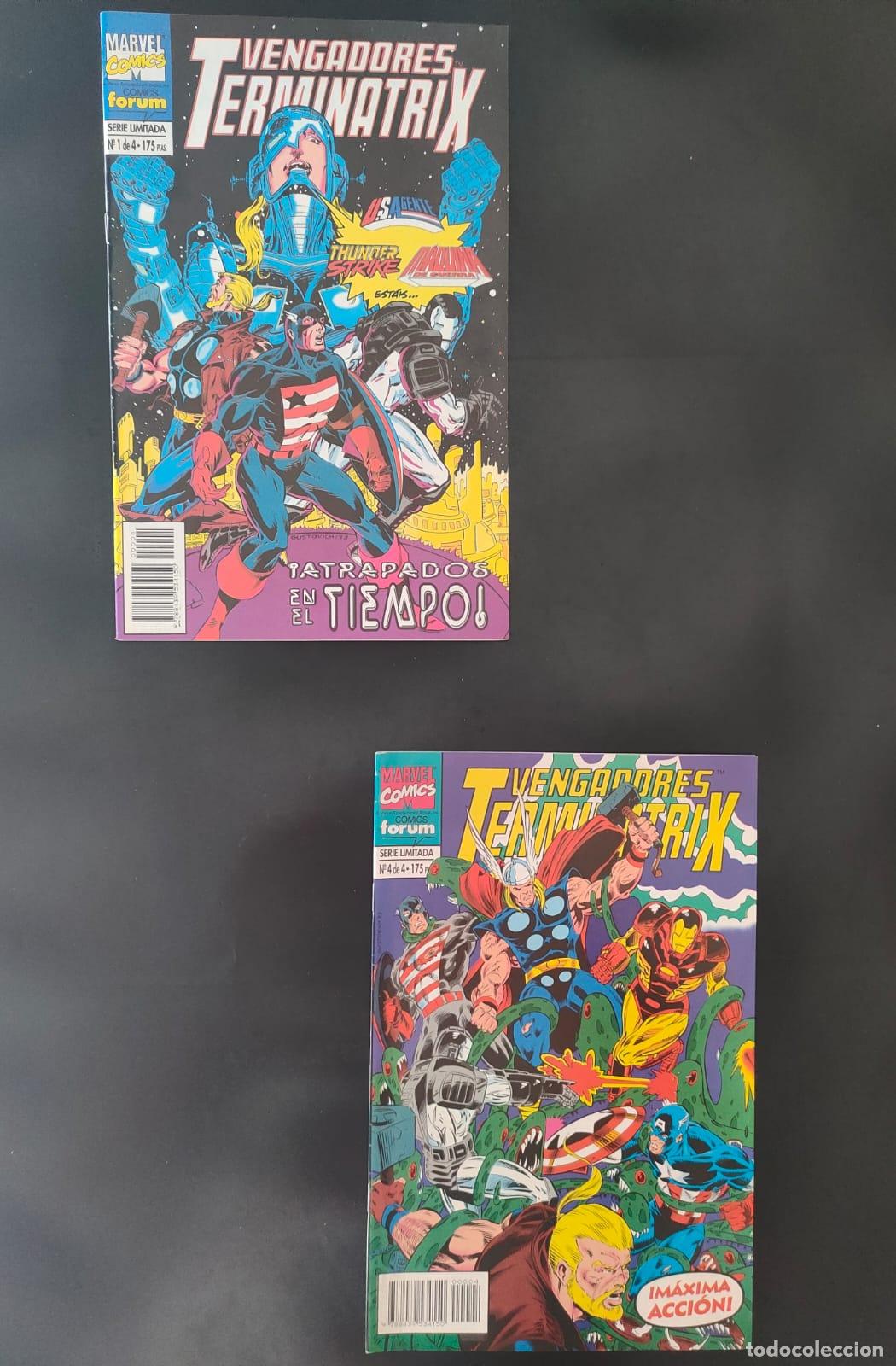 C&oacute;mics: VENGADORES TERMINATRIX 1 Y 4 - Foto 1