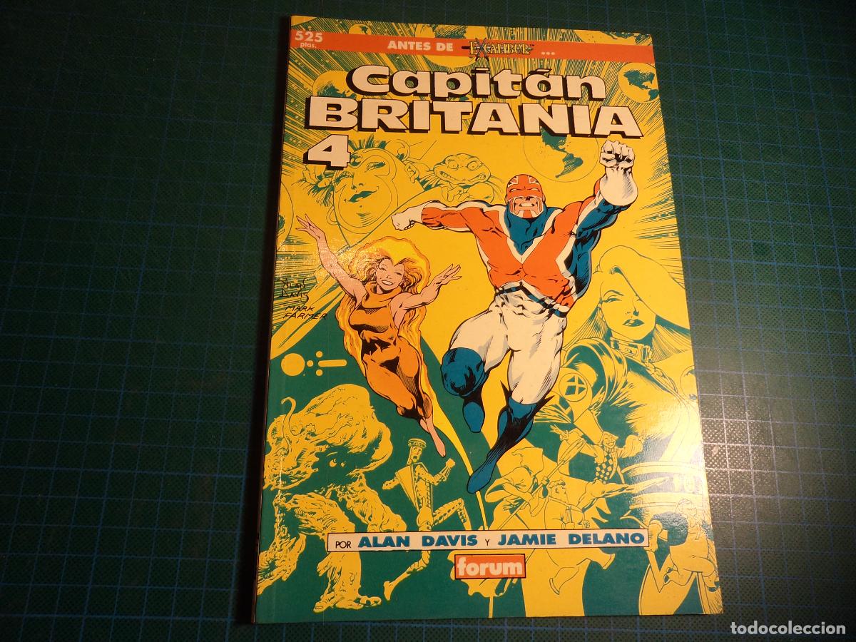 C&oacute;mics: Capitan Britania. N&ordm; 4. Forum. Rustica. - Foto 1