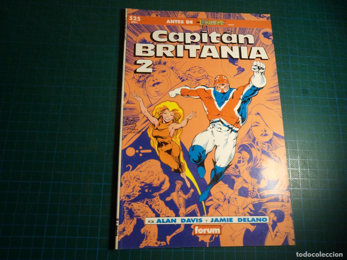 C&oacute;mics: Capitan Britania. N&ordm; 2. Forum. Rustica. - Foto 1