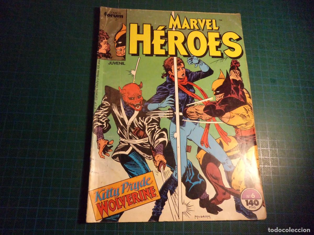 C&oacute;mics: Marvel heroes. N&ordm; 6. Forum. (Ref. 11-B) - Foto 1