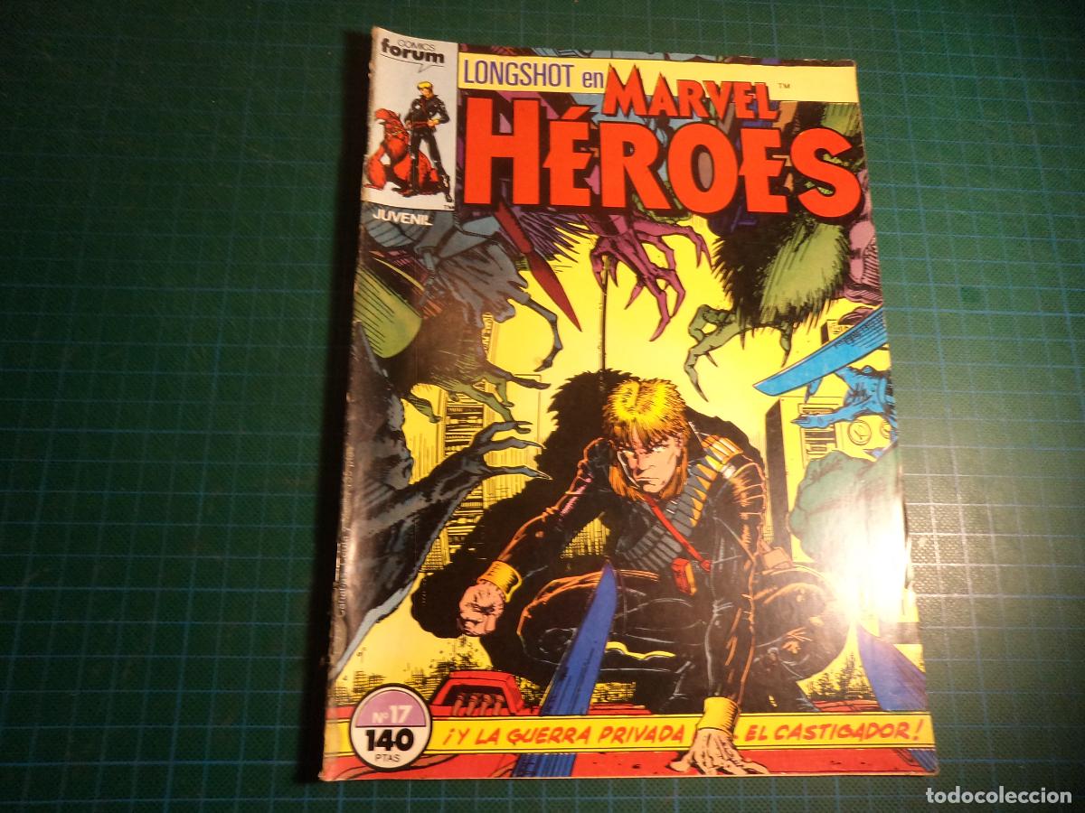C&oacute;mics: Marvel Heroes. N&ordm; 17. Forum. Procede de retapado. - Foto 1