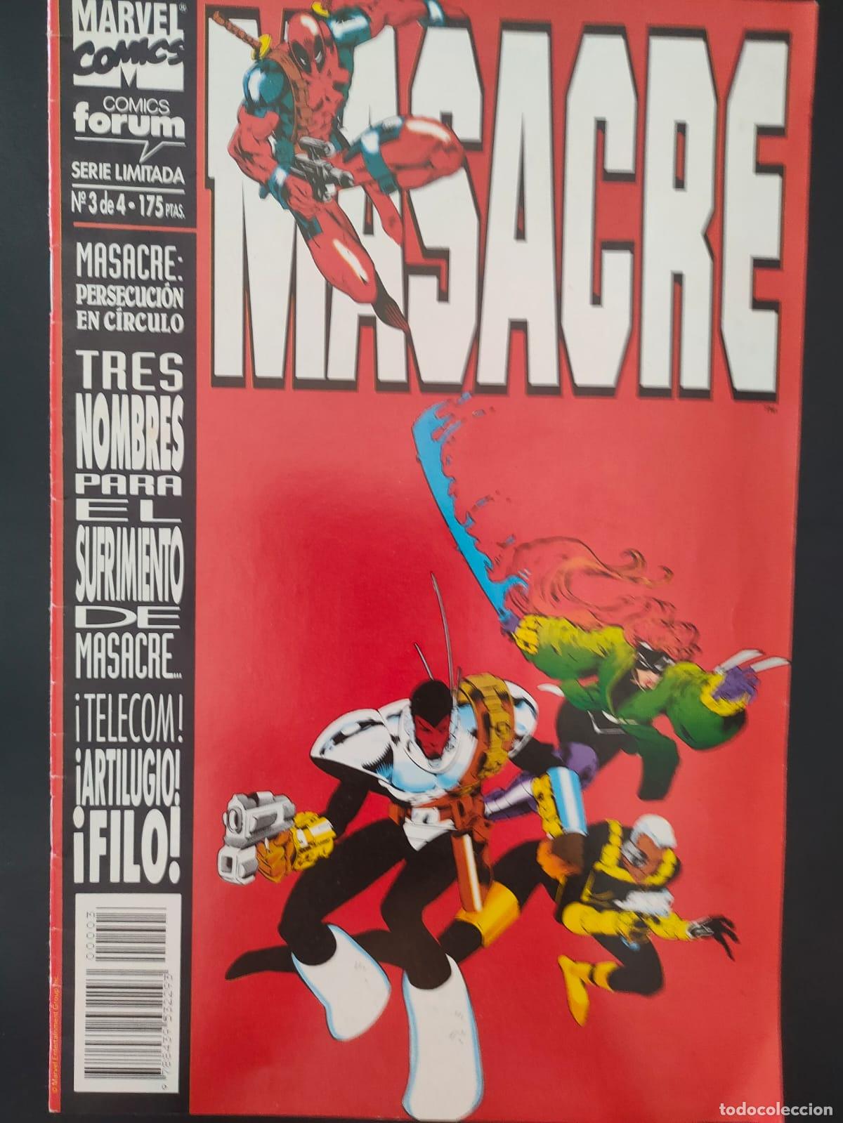 C&oacute;mics: MASACRE PERSECUCION EN ELCIRCULO NUMEROS 1 Y3 - Foto 1