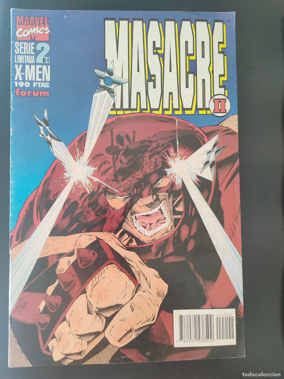 C&oacute;mics: MASACRE X-MEN NUMEROS 2 Y 3 - Foto 2