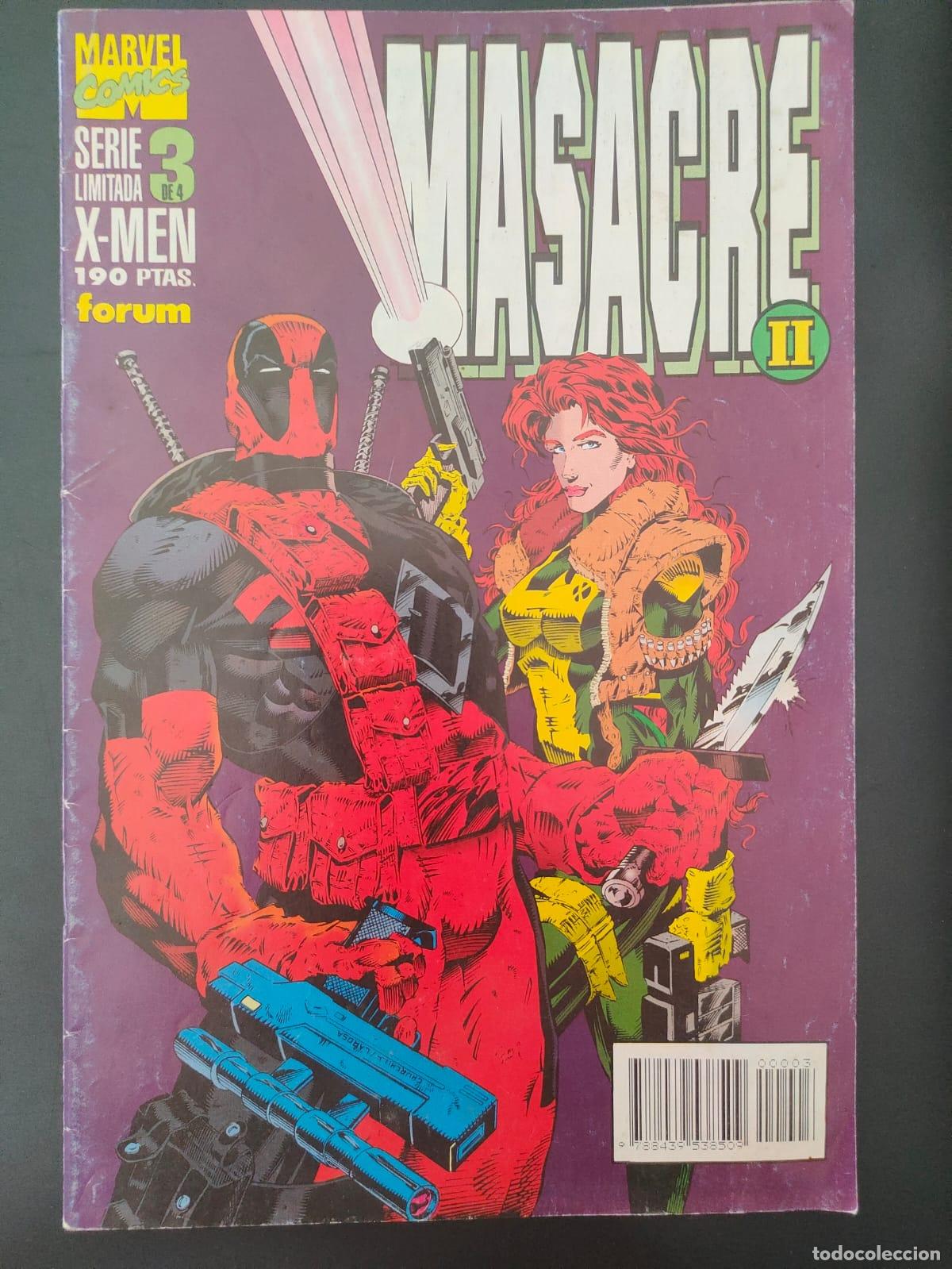 C&oacute;mics: MASACRE X-MEN NUMEROS 2 Y 3 - Foto 1