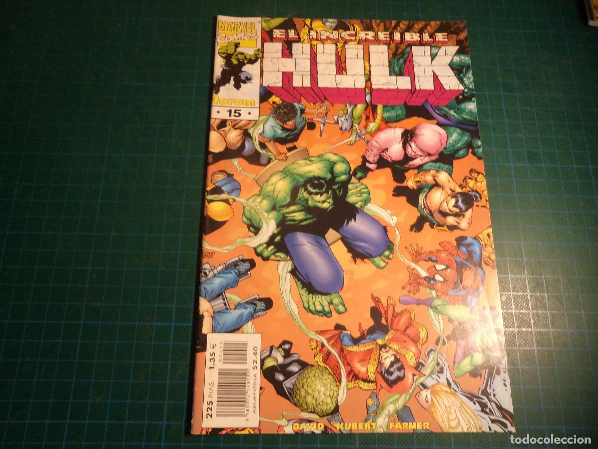 C&oacute;mics: El increible Hulk. N&ordm; 15. Forum. (Ref. 11-B) - Foto 1