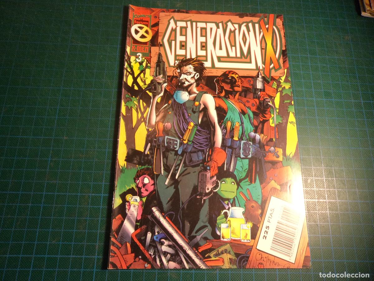 C&oacute;mics: Generacion X. Vol II. N&ordm; 3. Forum. (Ref. 11-B) - Foto 1