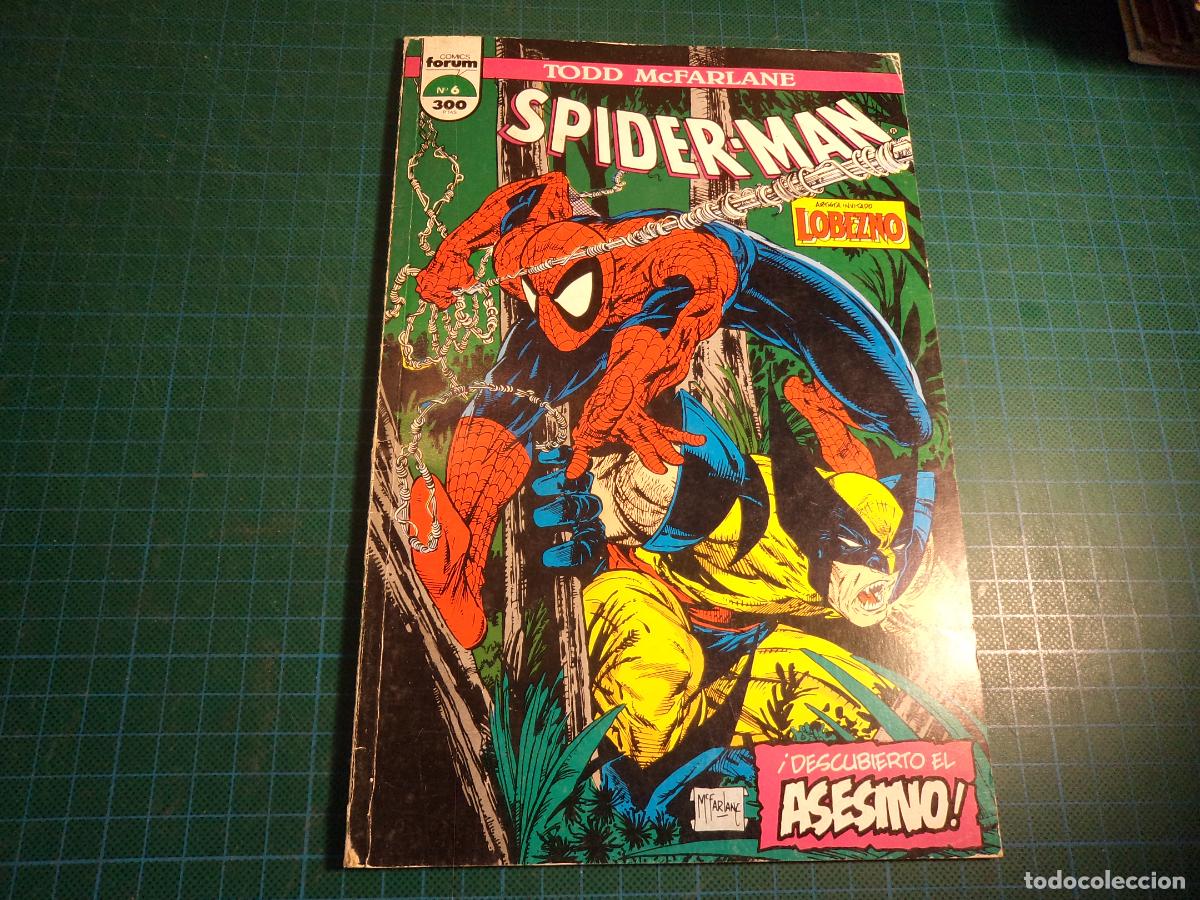 C&oacute;mics: Spiderman. Todd McFarlane. N&ordm; 6. Forum. Rustica. - Foto 1