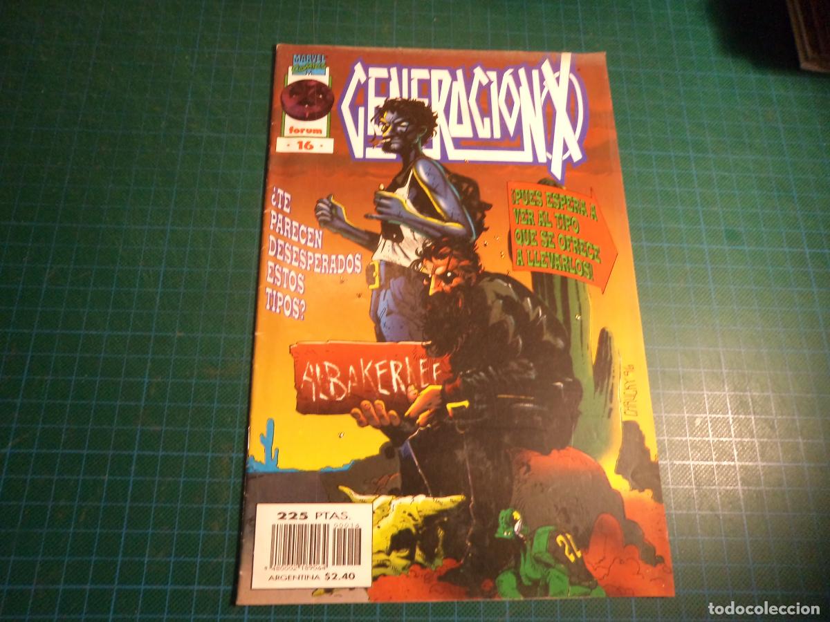 C&oacute;mics: Generacion X. Vol II. N&ordm; 16. Forum. (Ref. 11-B) - Foto 1